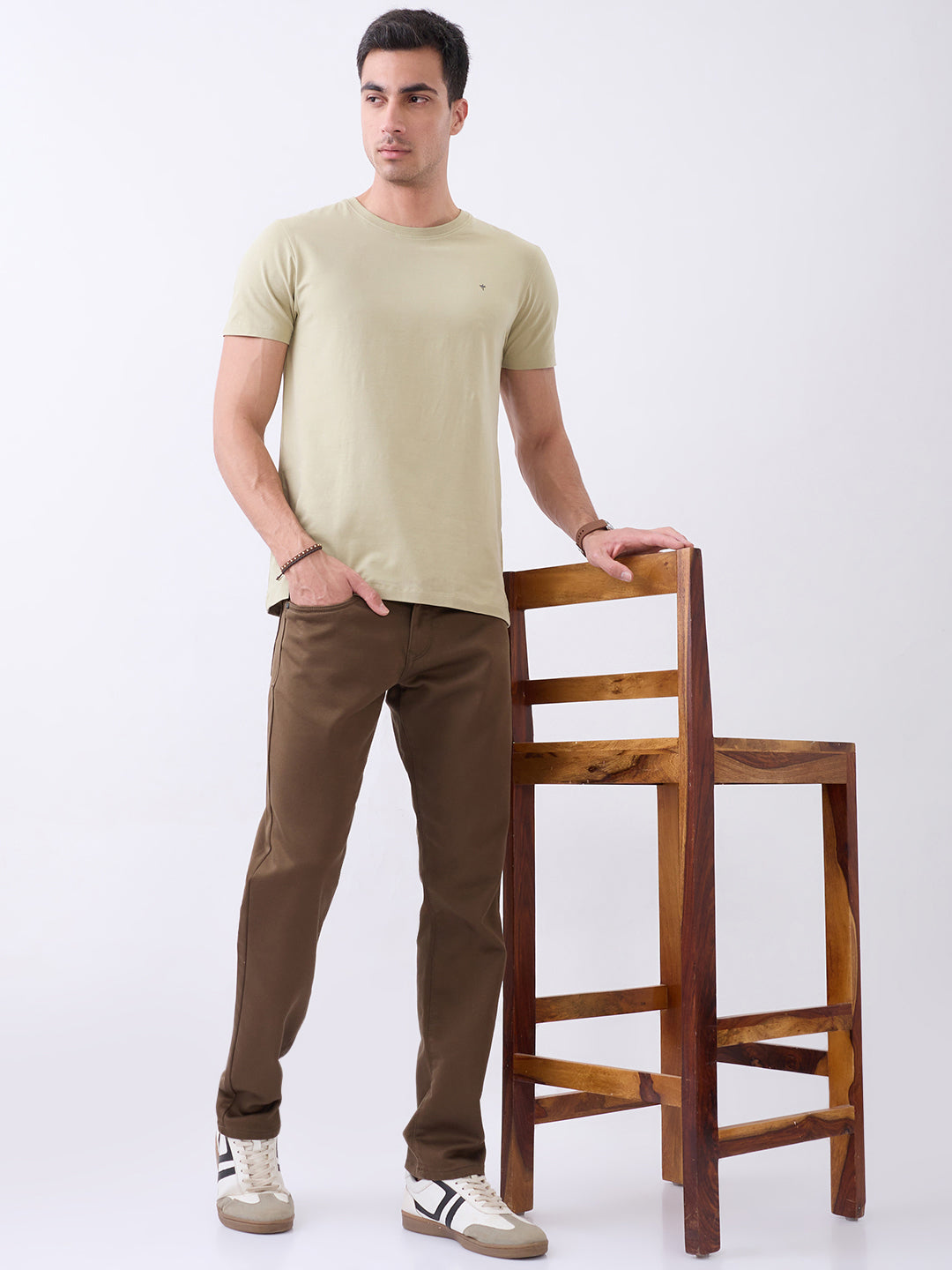 Arch Solid Half Sleeve T-Shirt