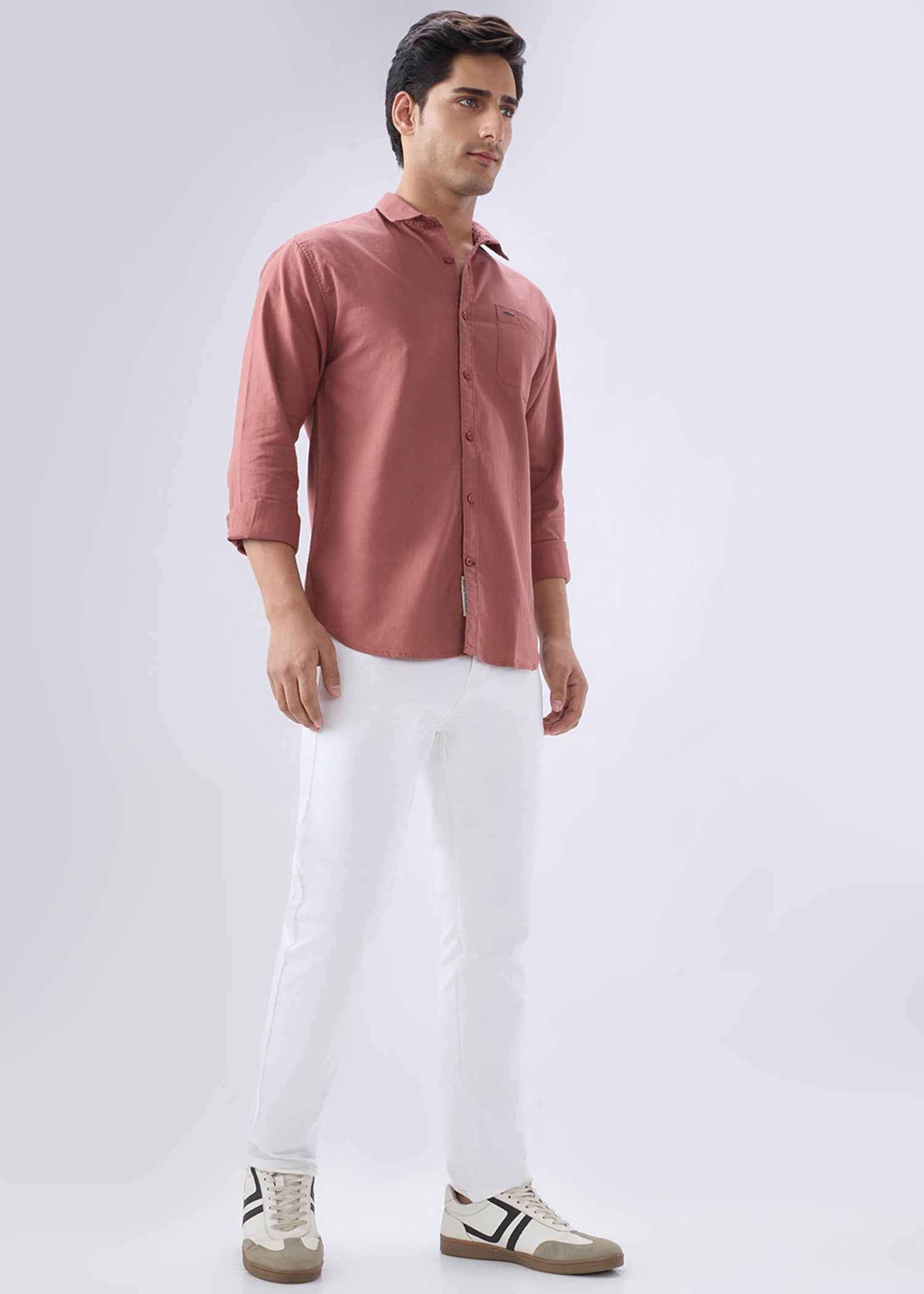 Crest Regular Fit Jeans: White