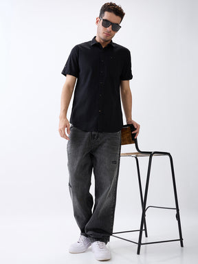 Men’s Distressed Baggy Jeans | Relaxed Fit Ripped Denim