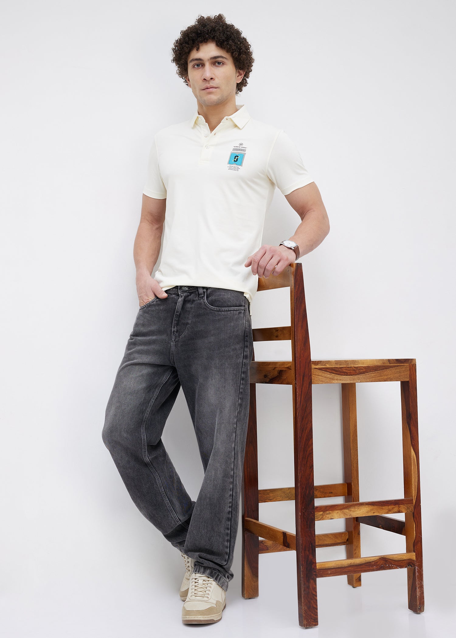 Tony D Cotton Baggy Denim Jeans