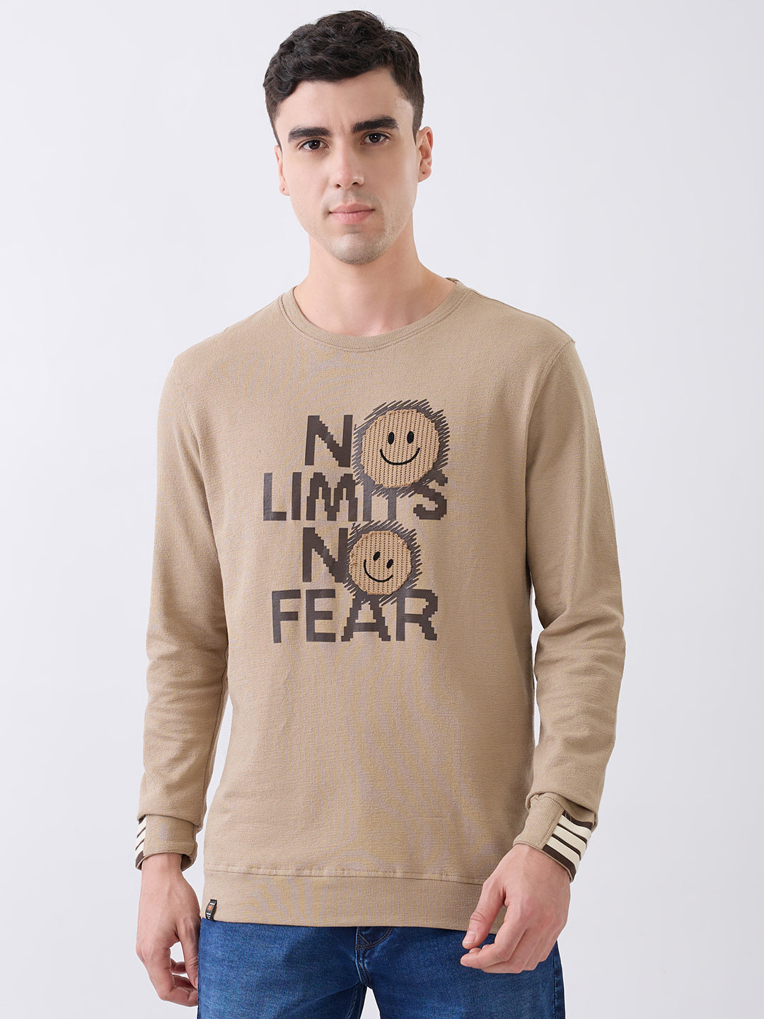 Stairway Graphic T-Shirt: L.Brown