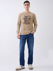 Stairway Graphic T-Shirt: L.Brown