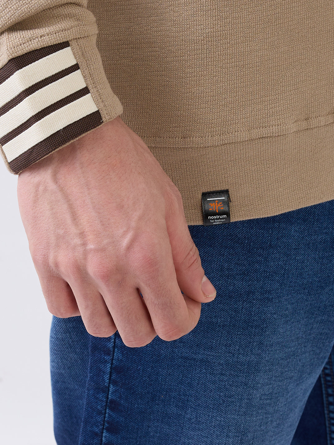 Stairway Graphic T-Shirt: L.Brown