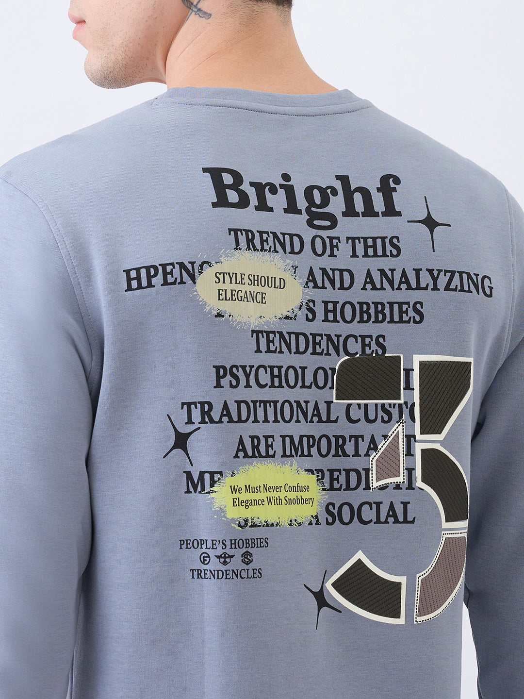 Hobbies Graphic Pullover: Grey