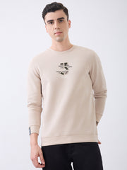 Hobbies Graphic Pullover: Fawn