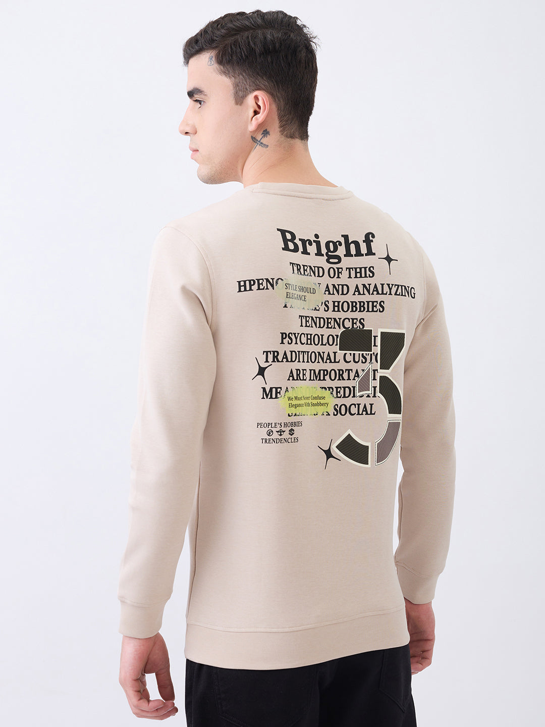 Hobbies Graphic Pullover: Fawn