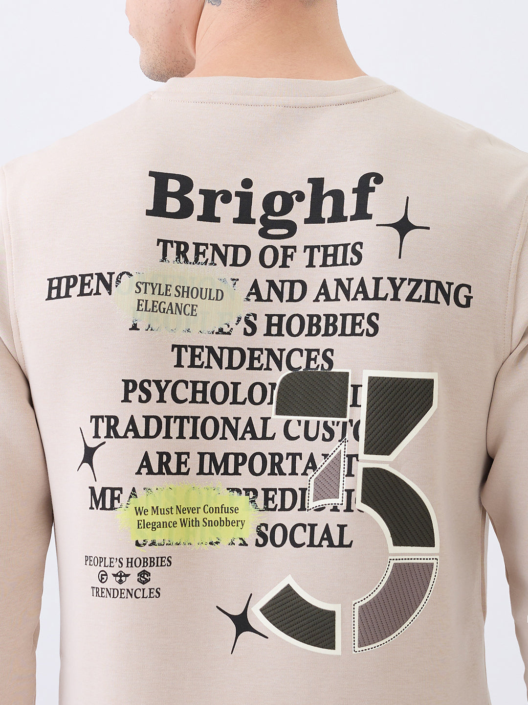 Hobbies Graphic Pullover: Fawn