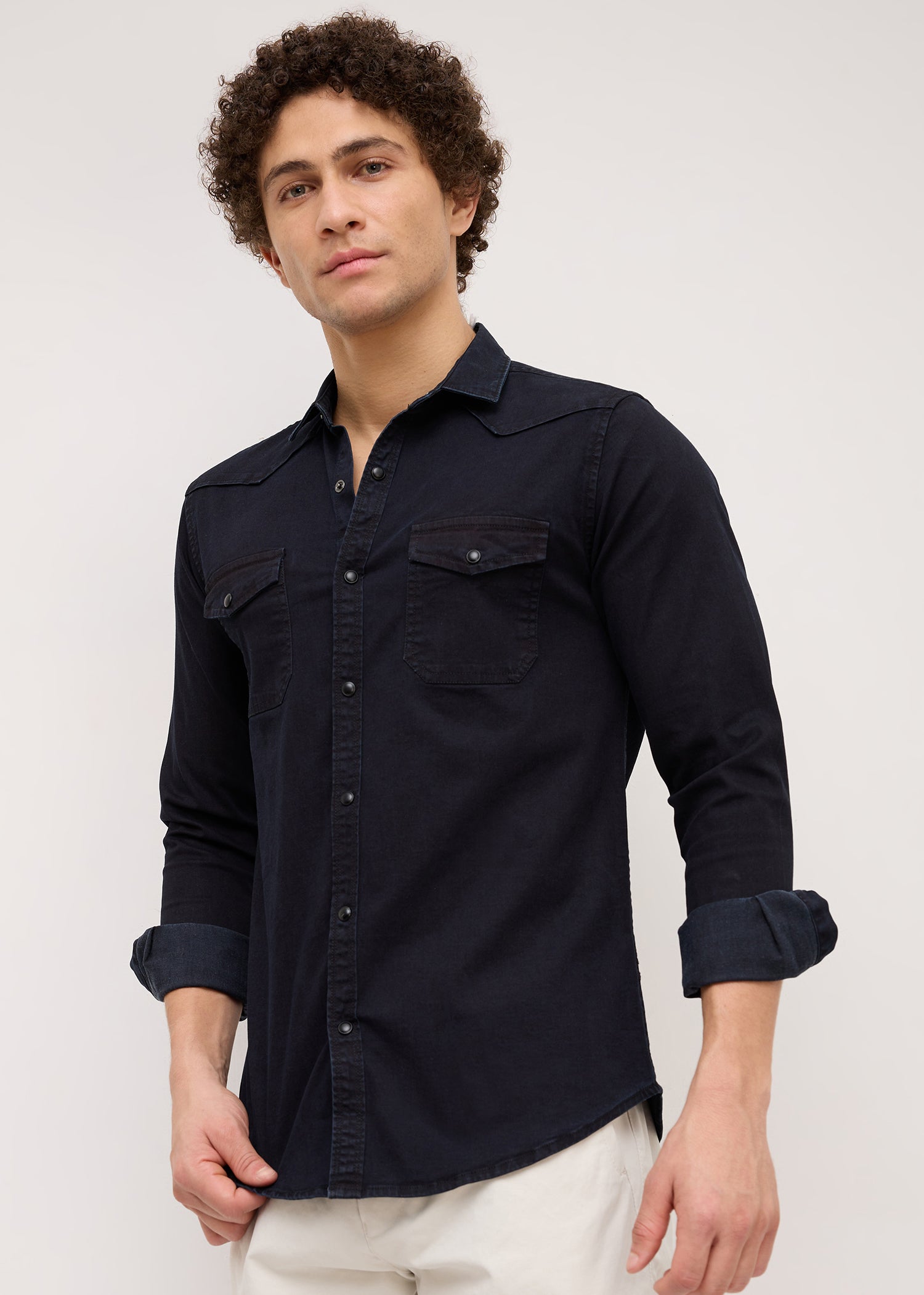 Ringing Full Sleeve Denim Shirt