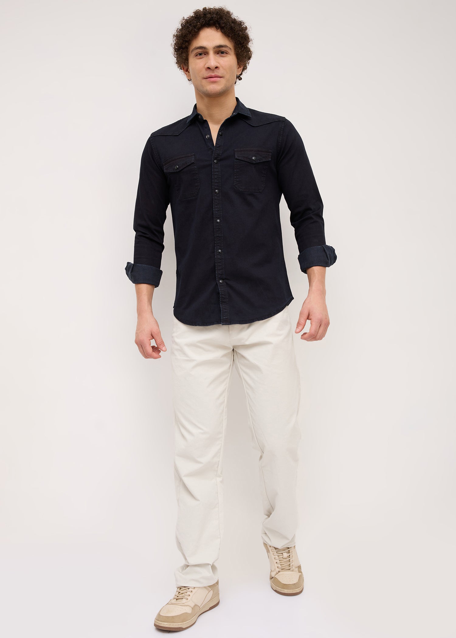 Ringing Full Sleeve Denim Shirt