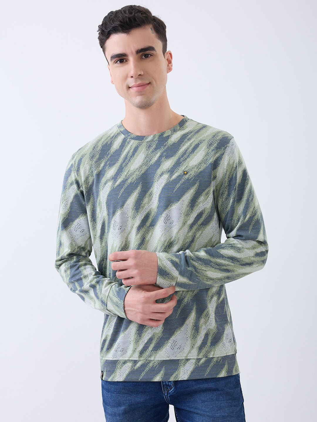 Patron Marble Print T-Shirt: Pista