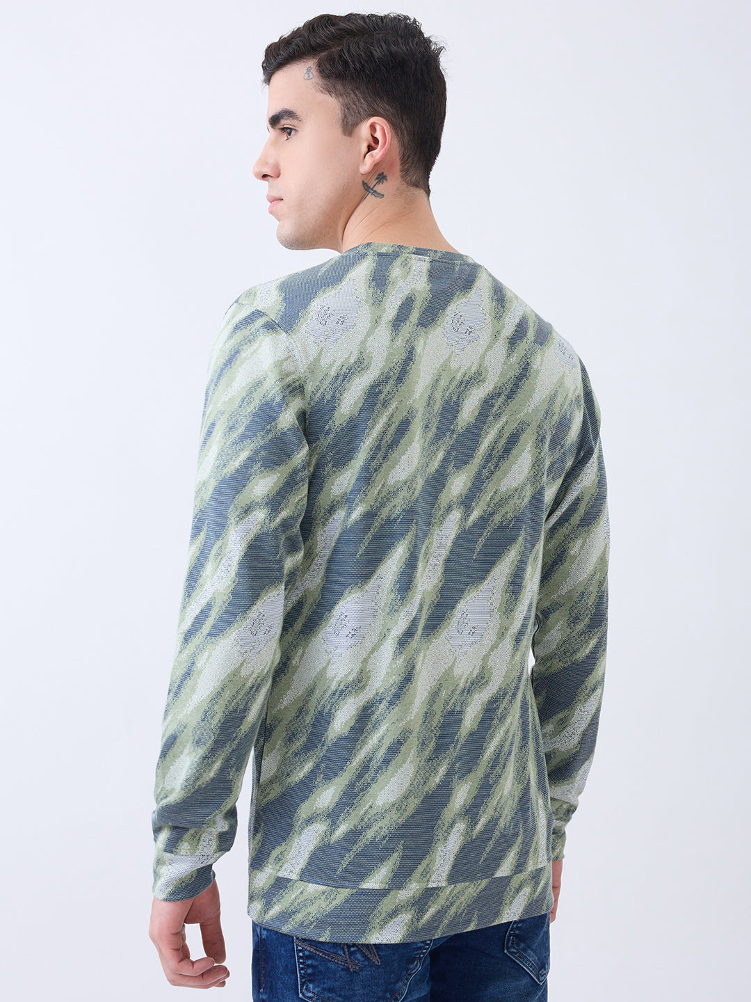 Patron Marble Print T-Shirt: Pista