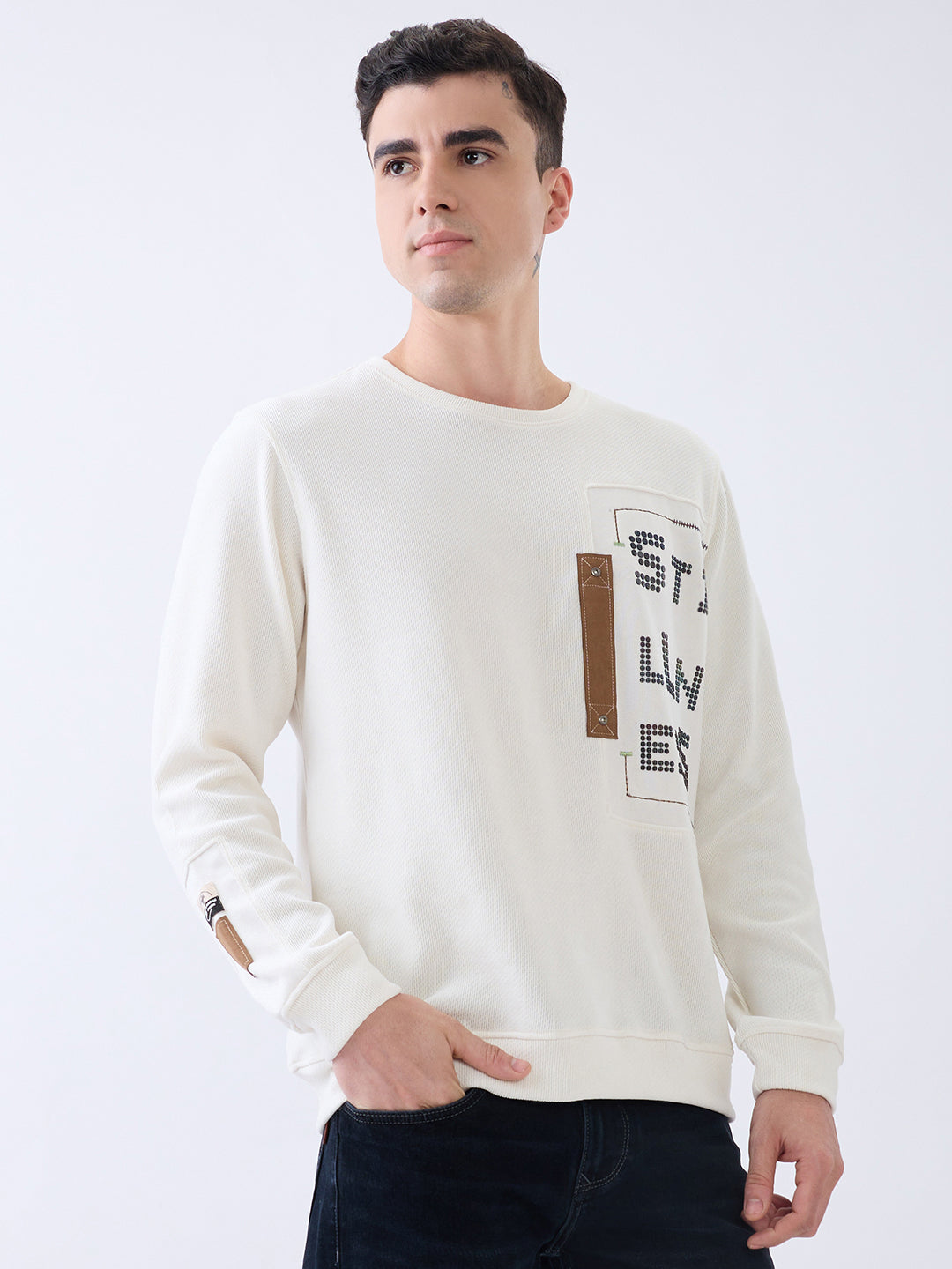 Prism Graphic T-Shirt: White