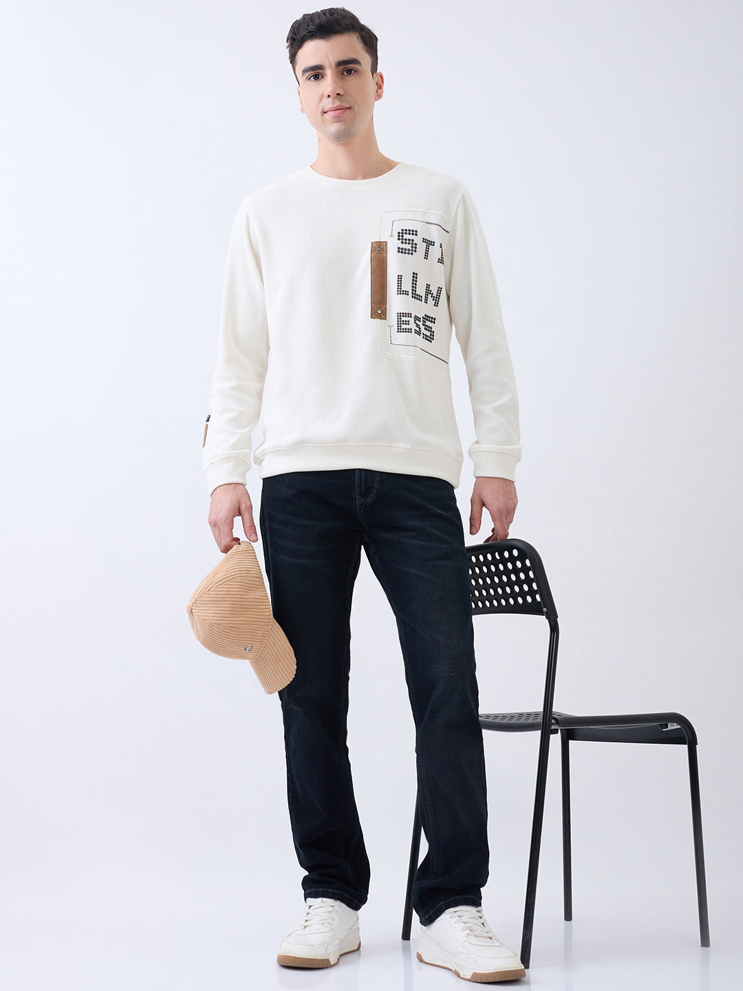 Prism Graphic T-Shirt: White