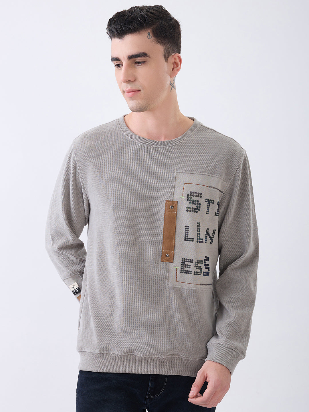 Prism Graphic T-Shirt: L.Grey