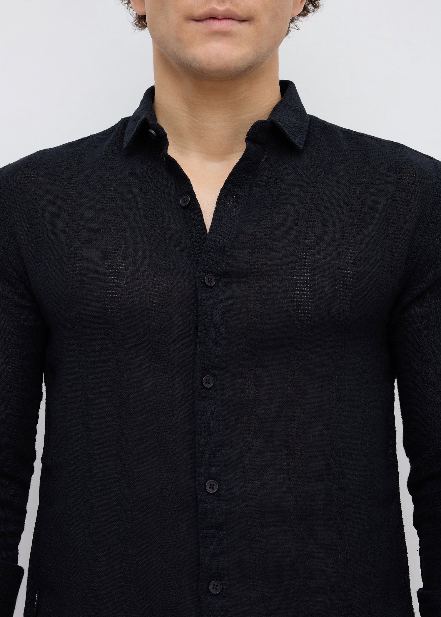 Flank Solid Full Sleeve Shirt