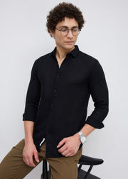 Flank Solid Full Sleeve Shirt