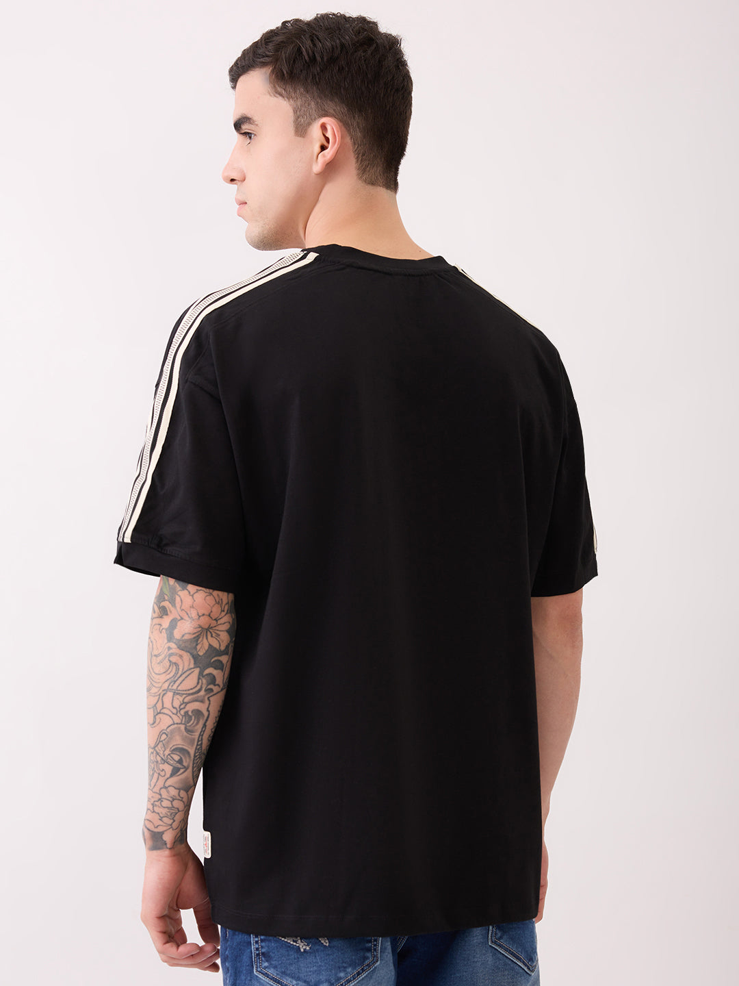 Fondent Oversized T-Shirt: Black