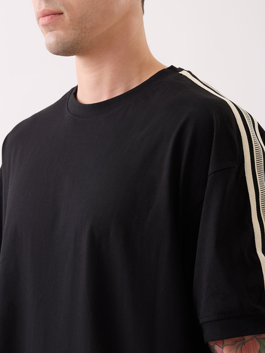 Fondent Oversized T-Shirt: Black