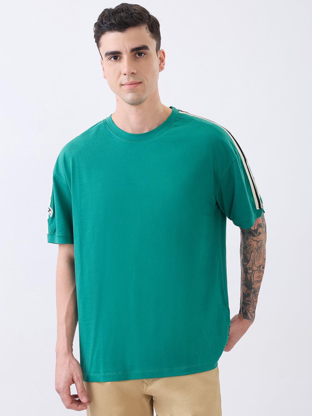 Fondent Oversized T-Shirt: B.Green