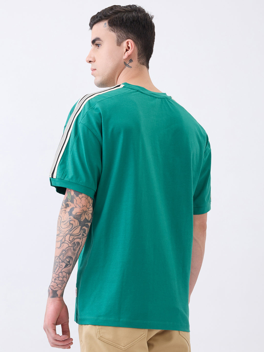 Fondent Oversized T-Shirt: B.Green