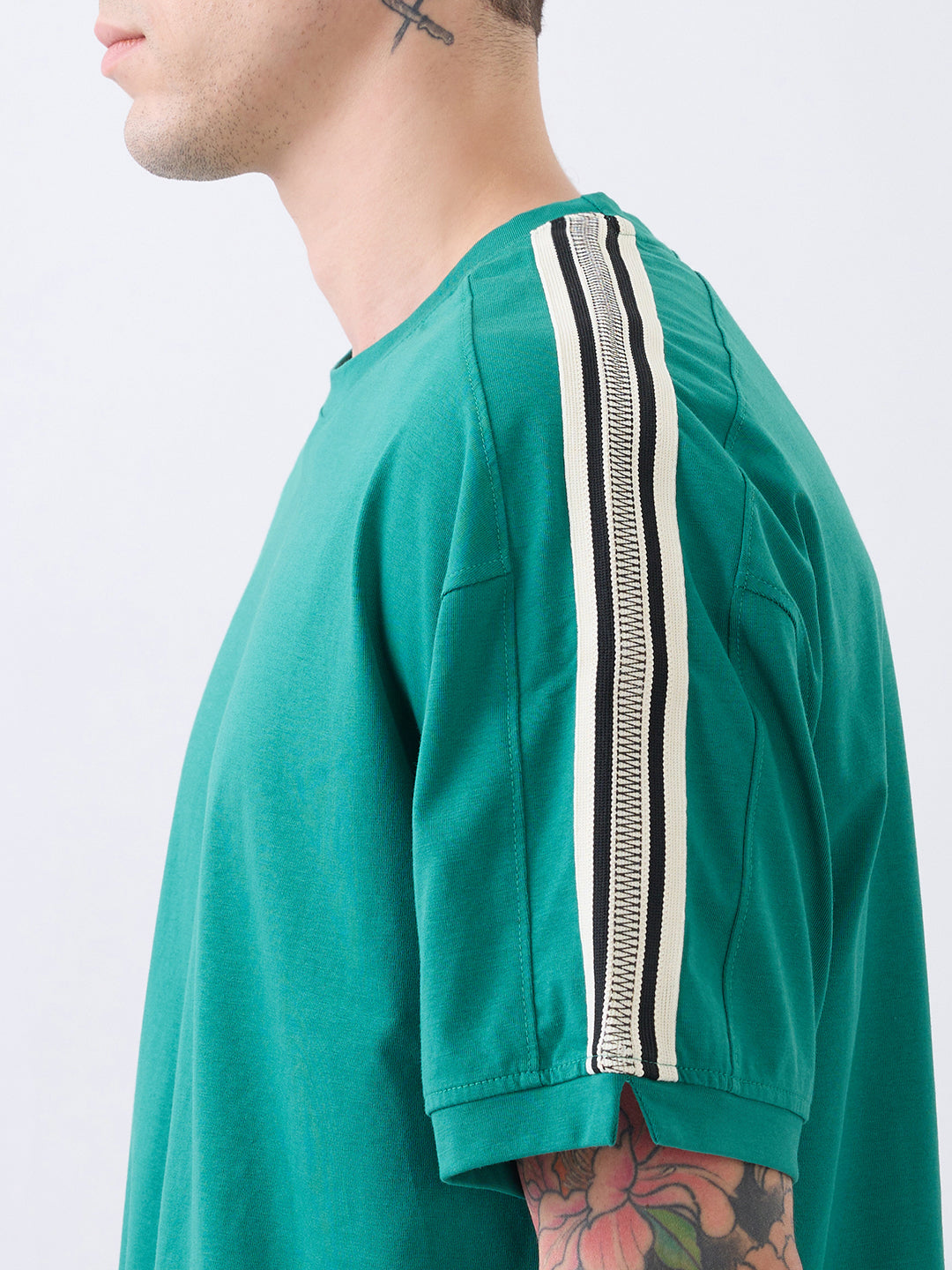 Fondent Oversized T-Shirt: B.Green