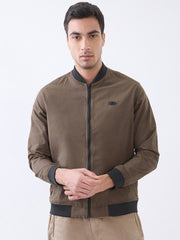 Worm Zipper Jacket: D.Olive