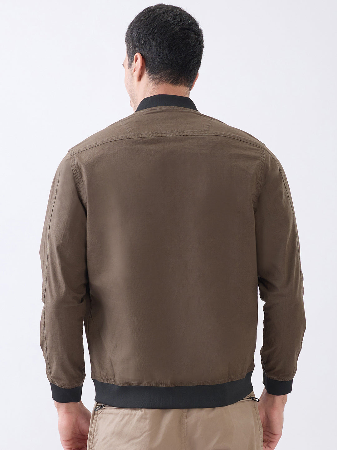 Worm Zipper Jacket: D.Olive