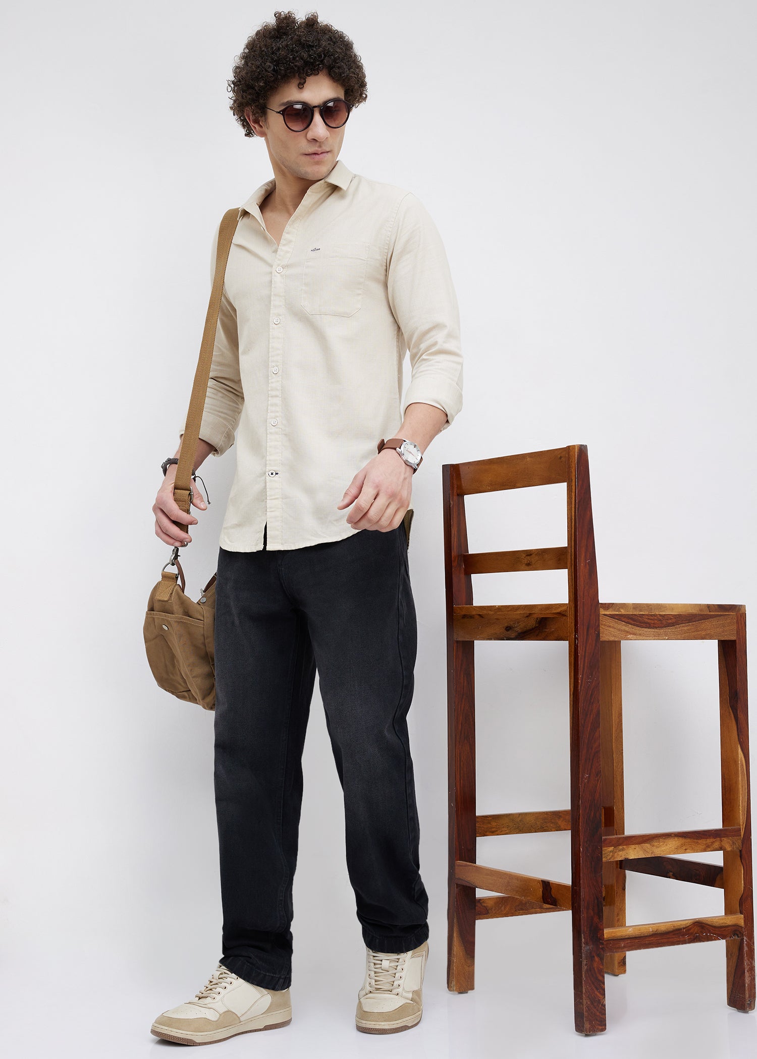 Tony E Cotton Baggy Denim Jeans