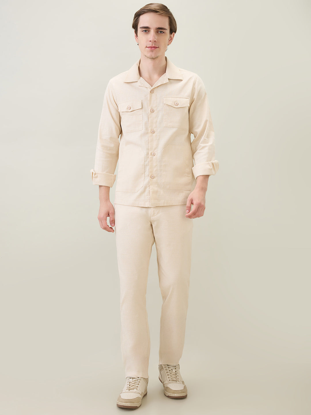 BRANT Men's Co-ord Set – 5 Color Options | Streetwear-Inspired Style by Nostrum