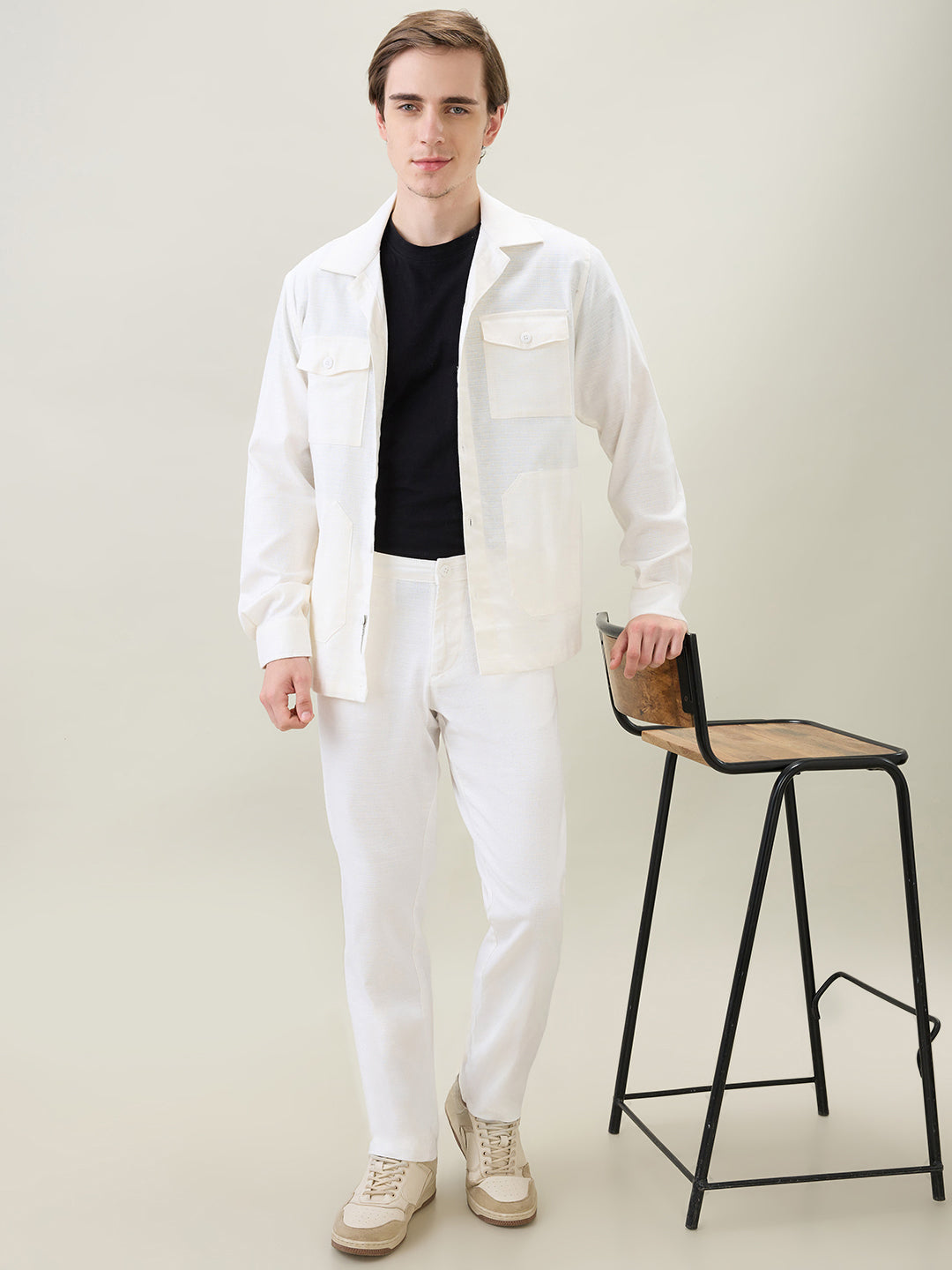 BRANT Men's Co-ord Set – 5 Color Options | Streetwear-Inspired Style by Nostrum