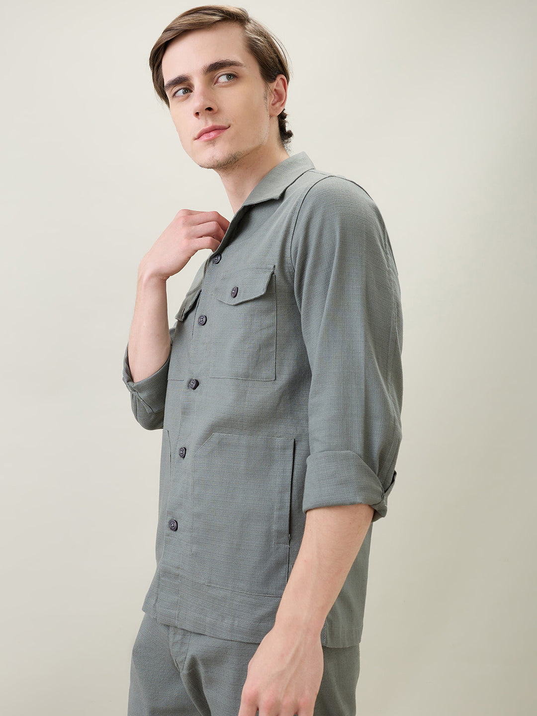 BRANT Men's Co-ord Set – 5 Color Options | Streetwear-Inspired Style by Nostrum