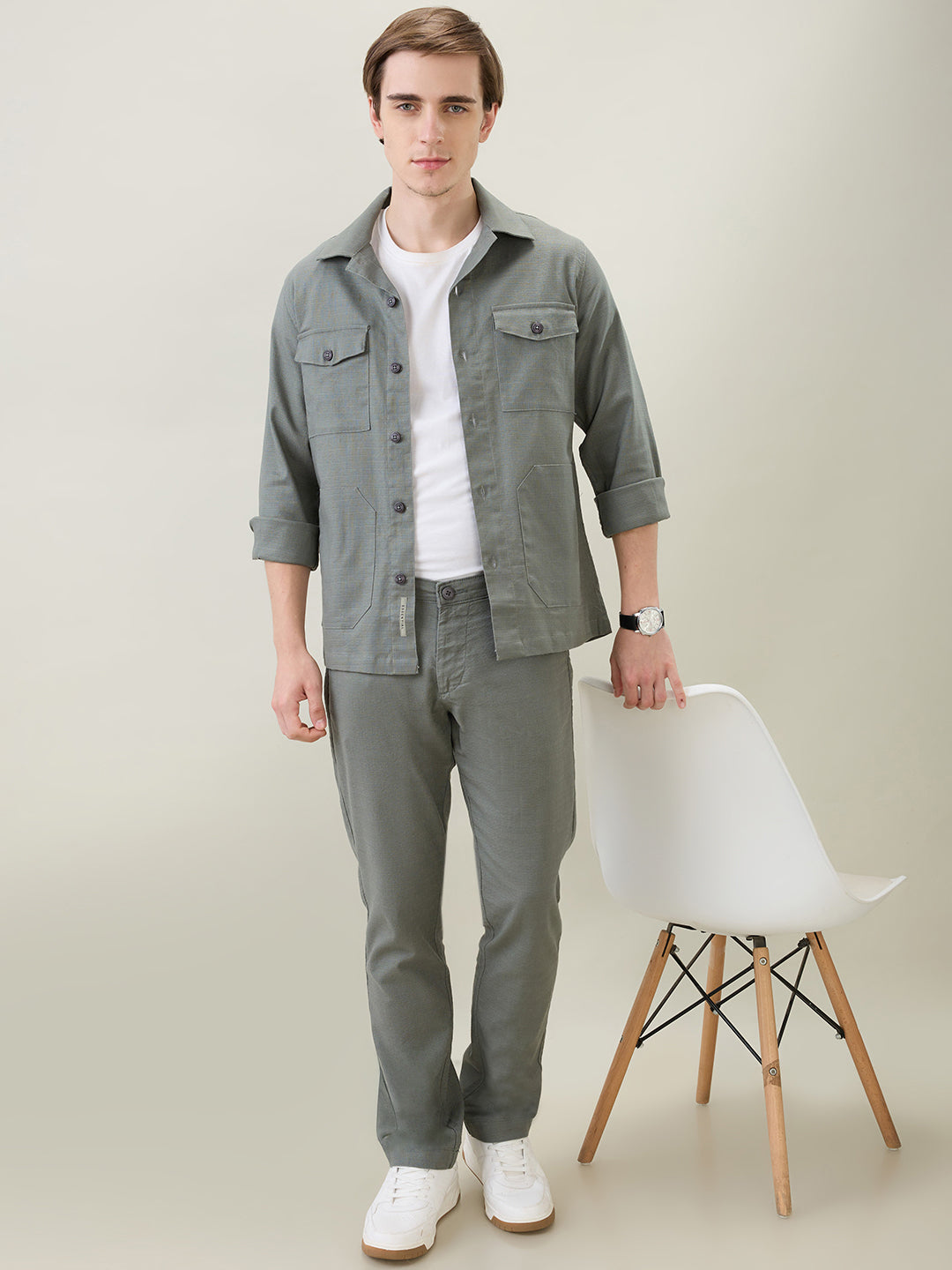 BRANT Men's Co-ord Set – 5 Color Options | Streetwear-Inspired Style by Nostrum