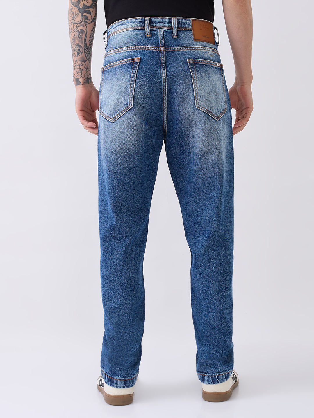 Brayes Baggy Blue Denim Jeans