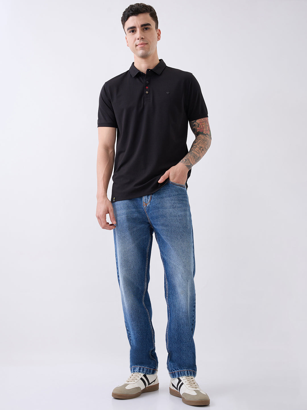 Brayes Baggy Blue Denim Jeans