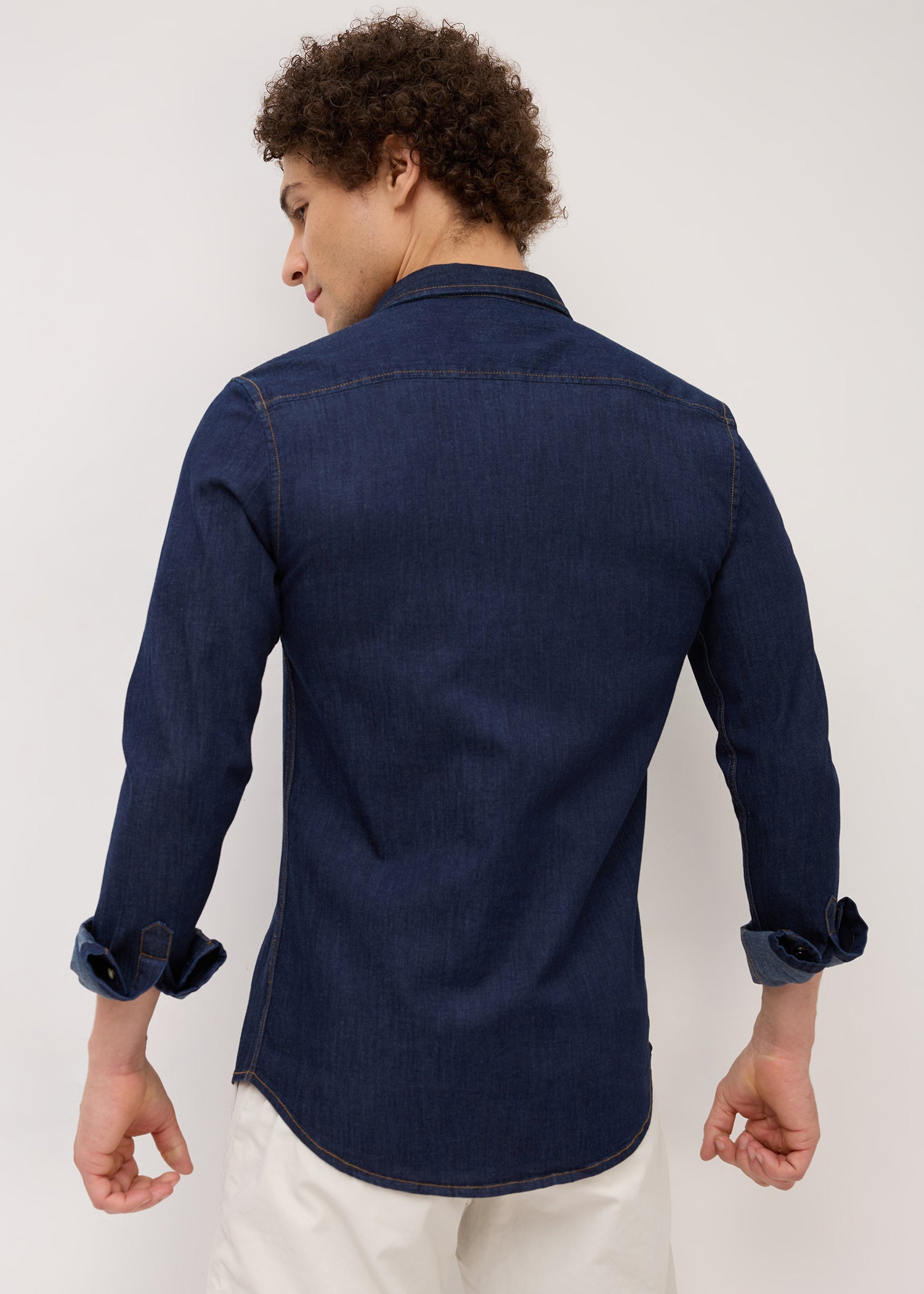 Bridle Full Sleeve Denim Shirt