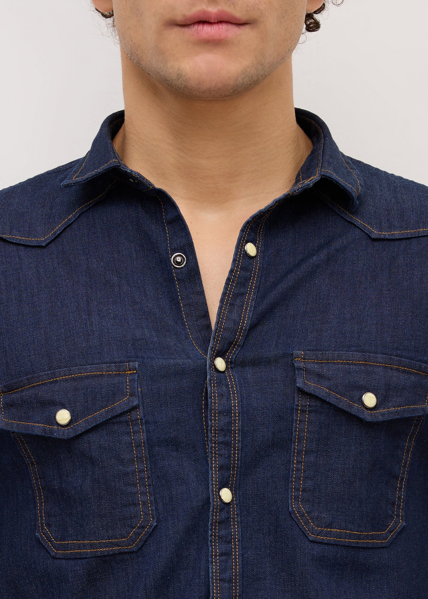 Bridle Full Sleeve Denim Shirt