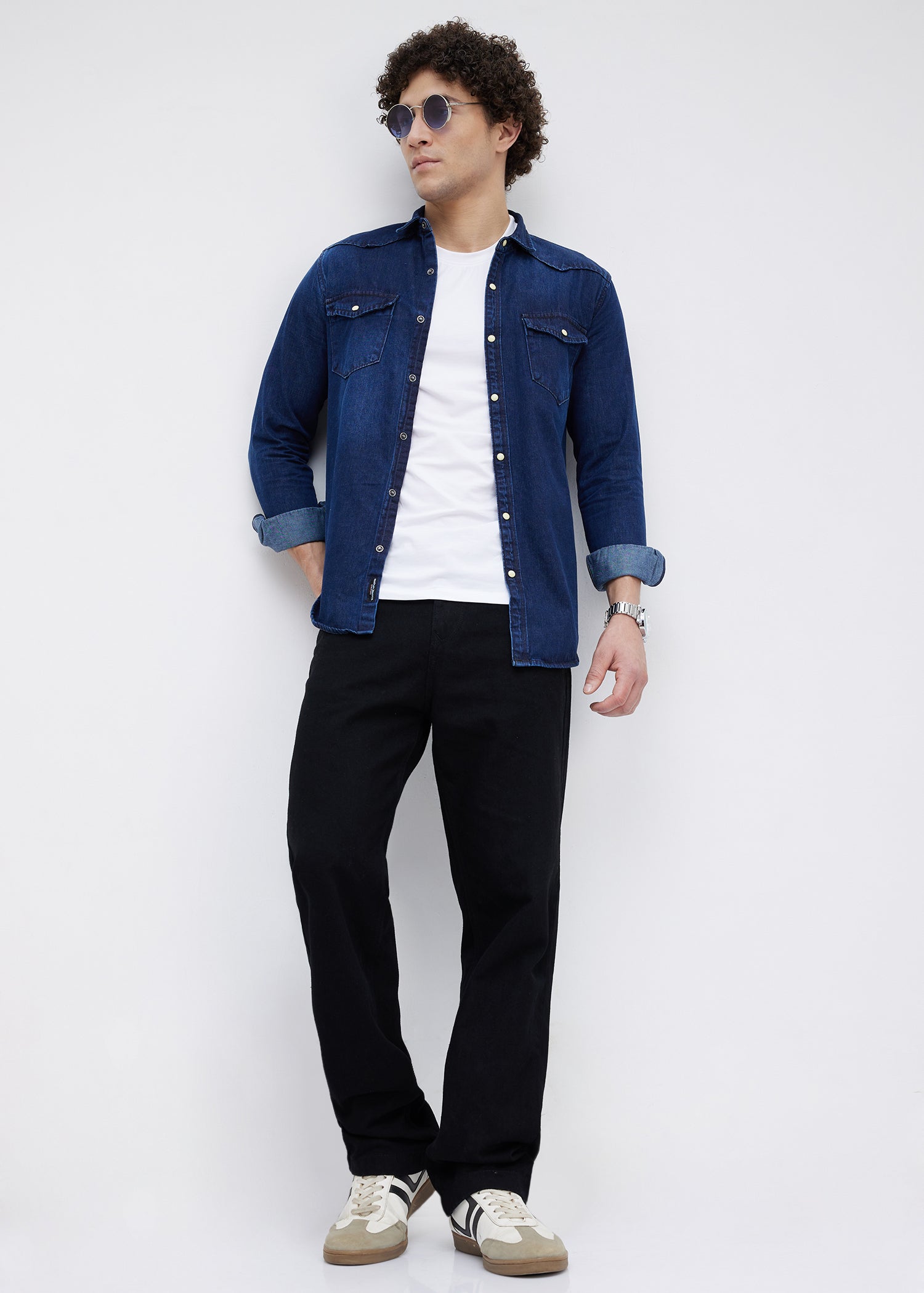 Tony F Cotton Baggy Denim Jeans