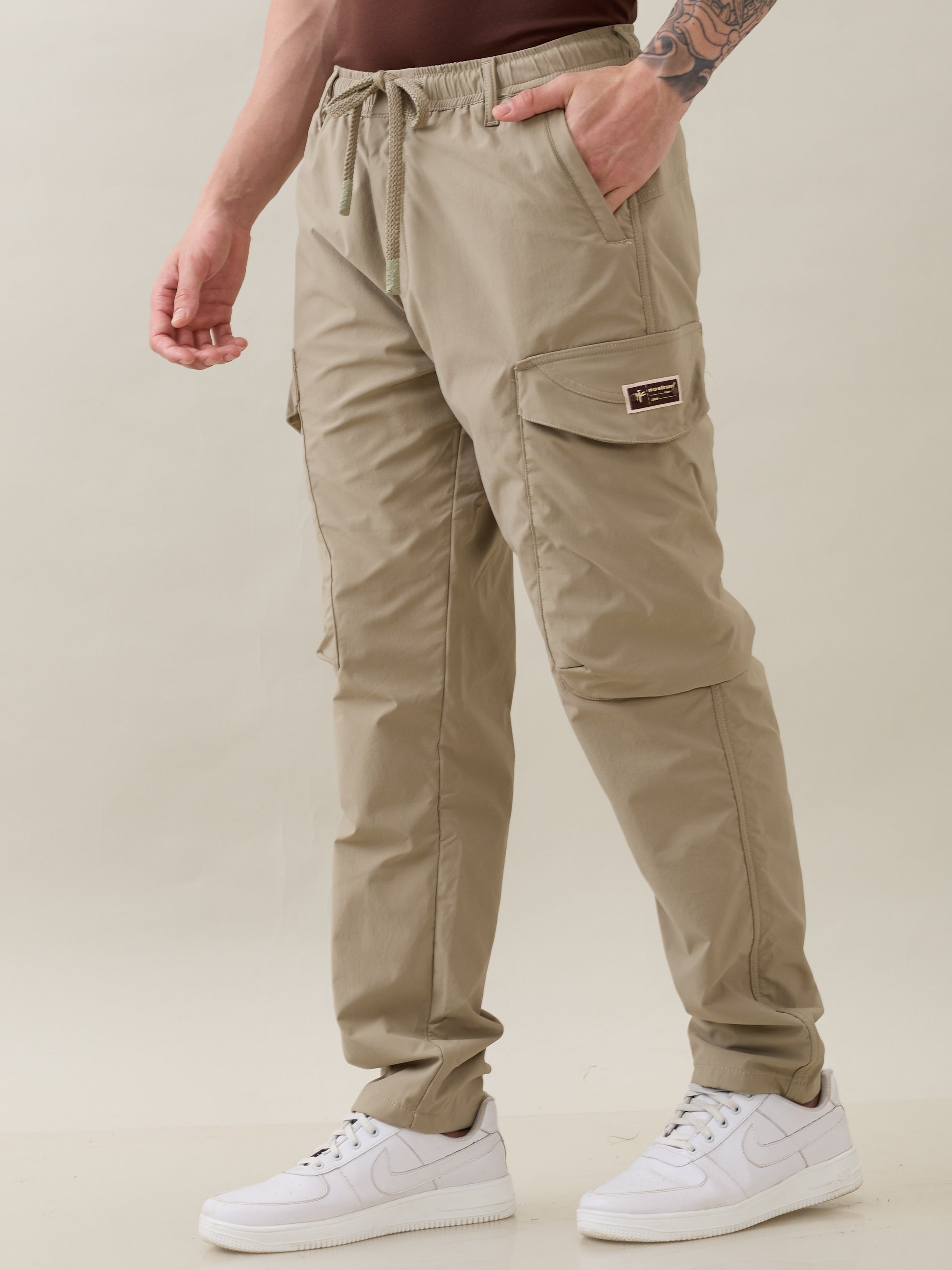 Nostrum Deswark Polycotton Drawstring Cargo