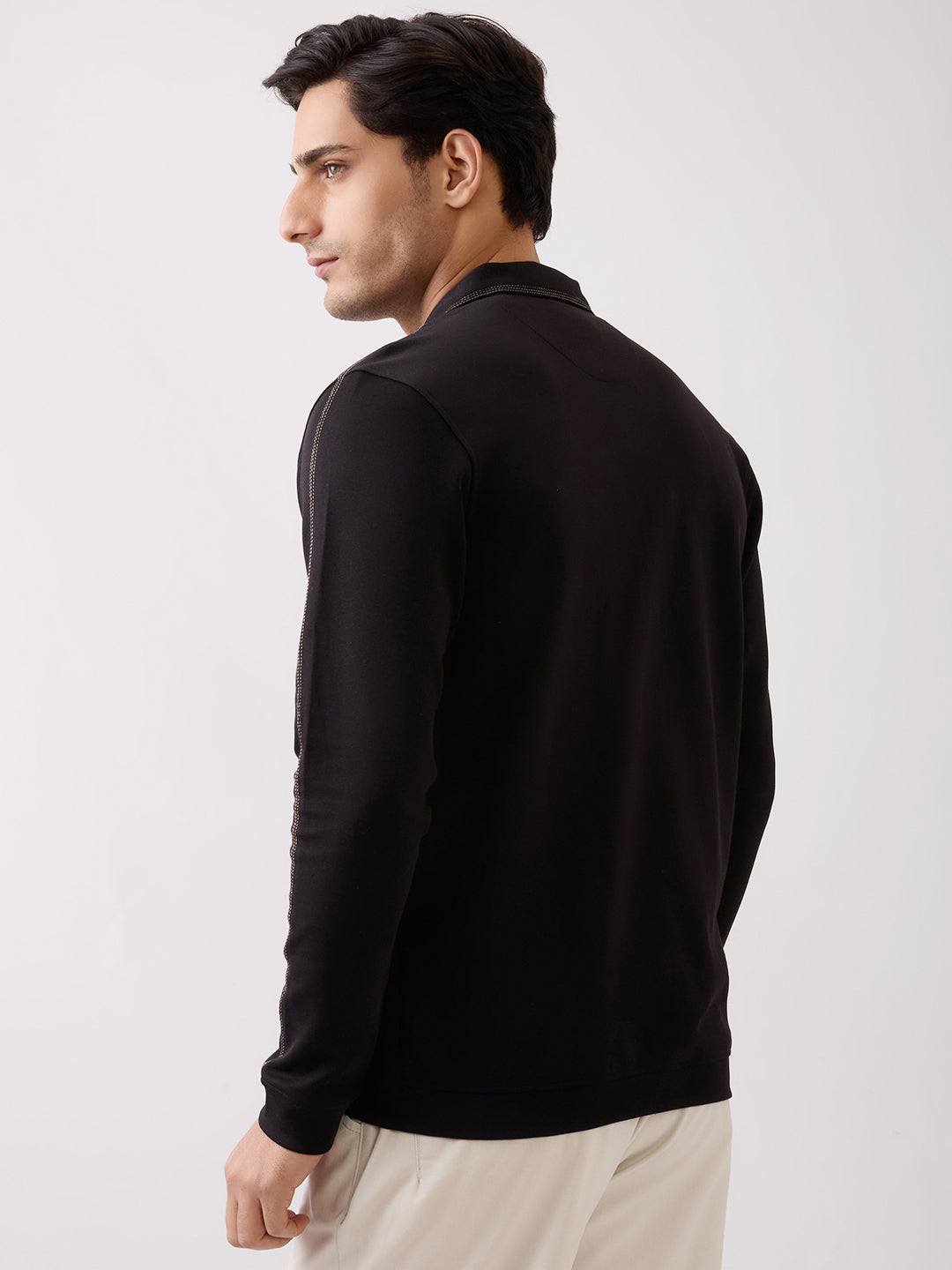 Telfer Zip-Front Full Sleeve Jacket