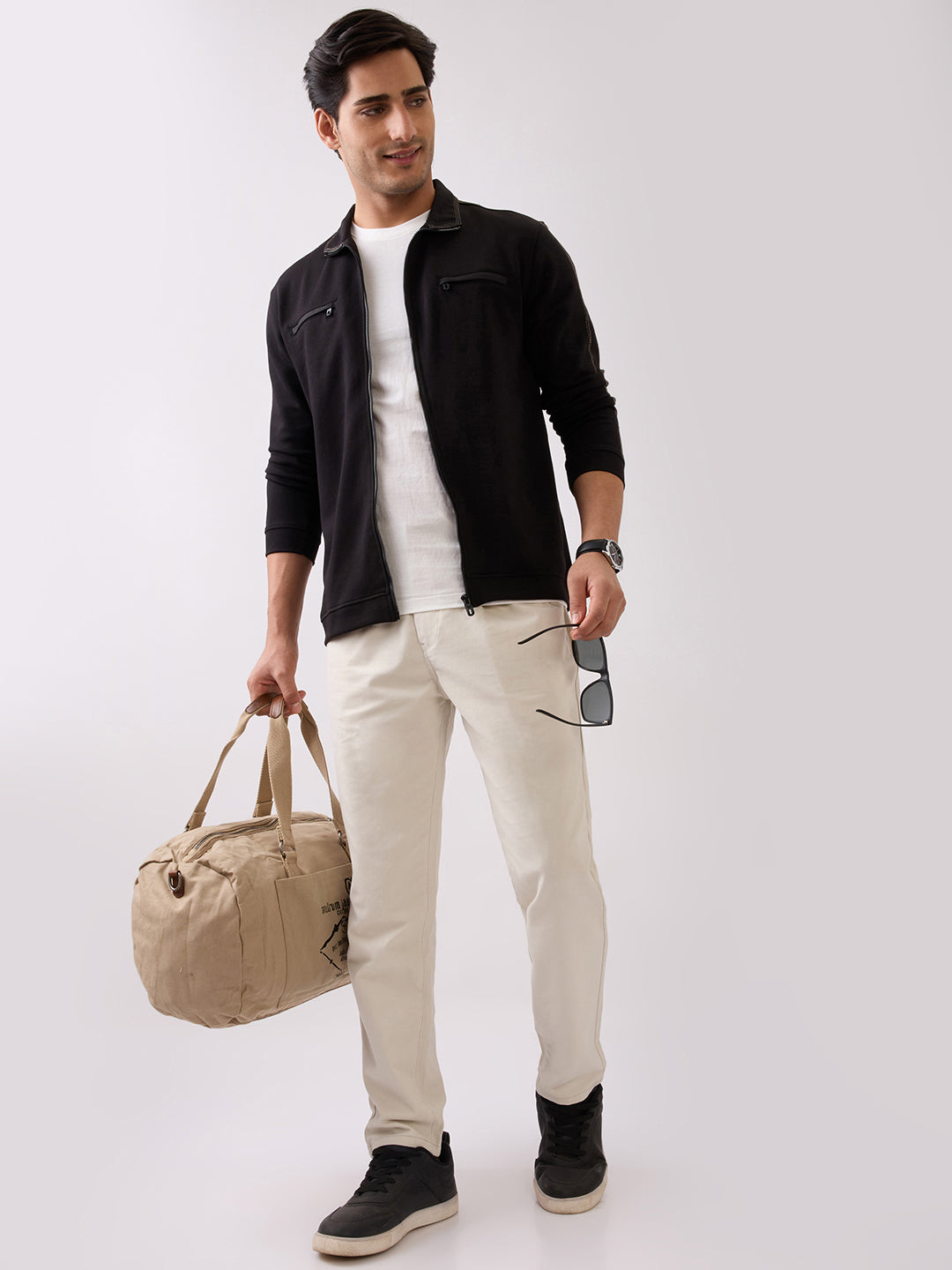 Telfer Zip-Front Full Sleeve Jacket