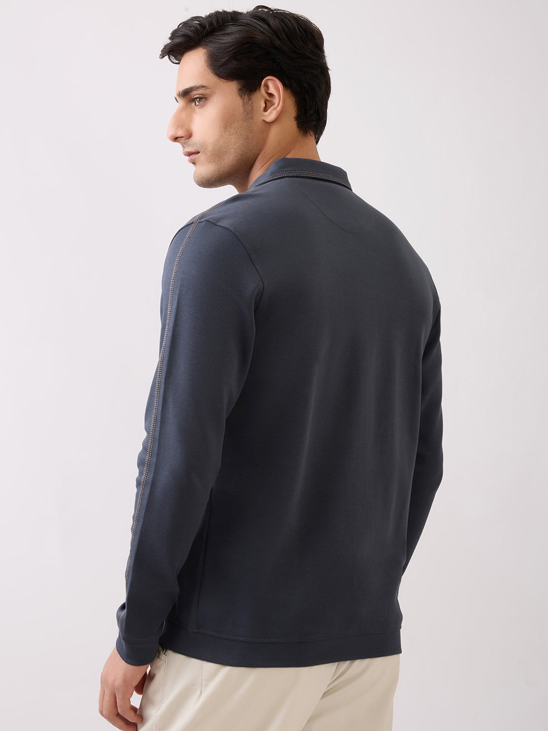 Telfer Zip-Front Full Sleeve Jacket