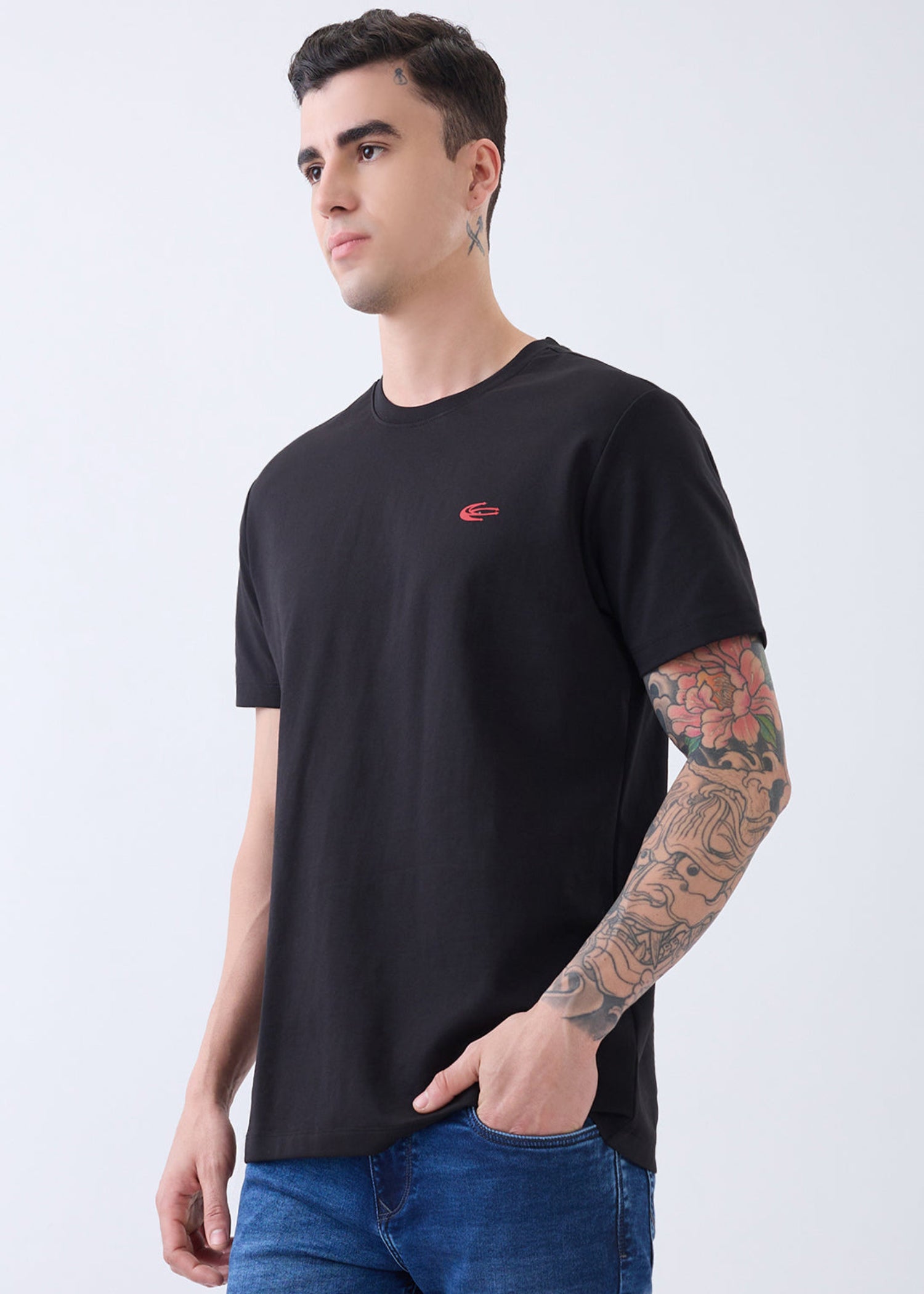 Branch Half Sleeve Printed T-Shirt