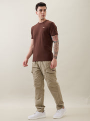 Fateful Oversized T-shirt: Brown