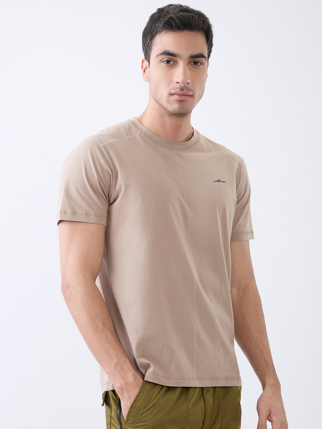 Galactic Solid Crew Neck T-Shirt