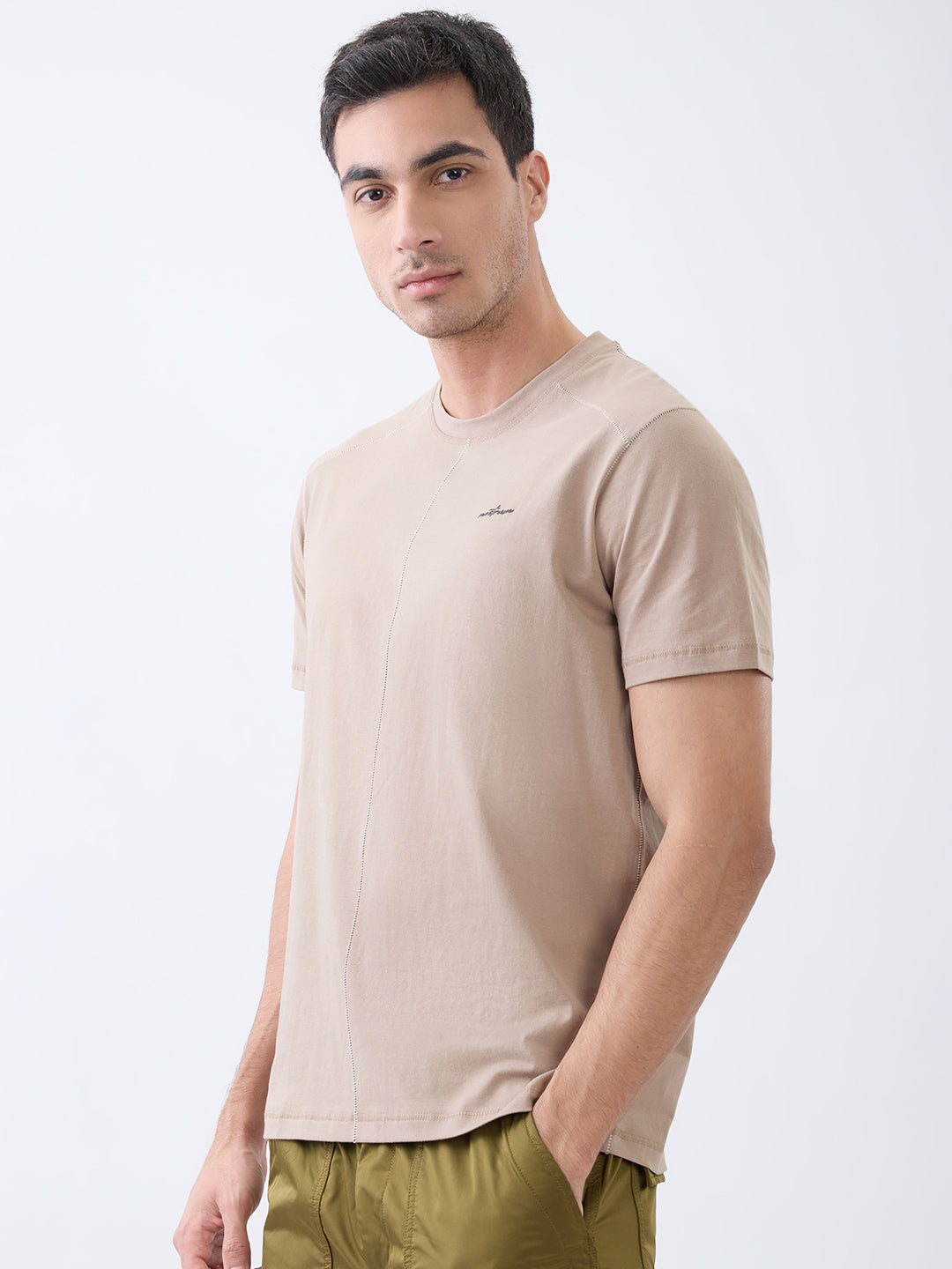 Galactic Solid Crew Neck T-Shirt