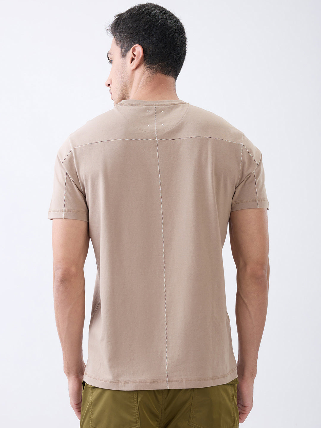 Galactic Solid Crew Neck T-Shirt