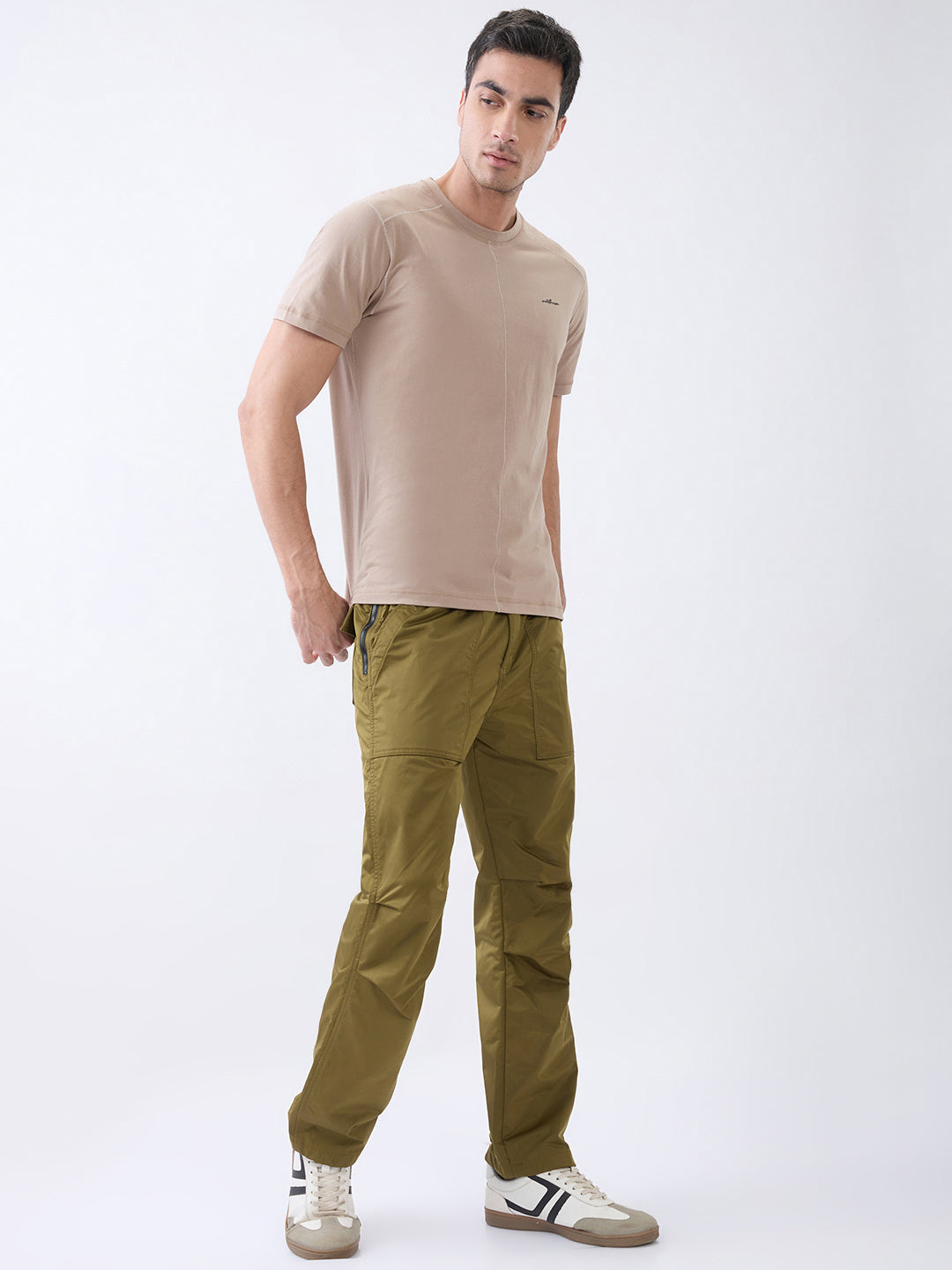 Galactic Solid Crew Neck T-Shirt