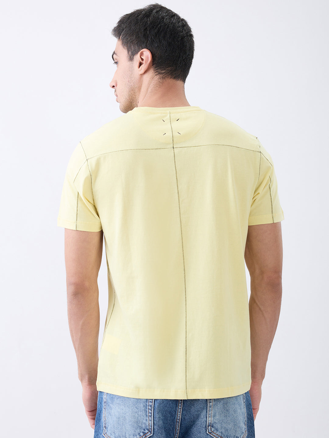 Galactic Solid Crew Neck T-Shirt