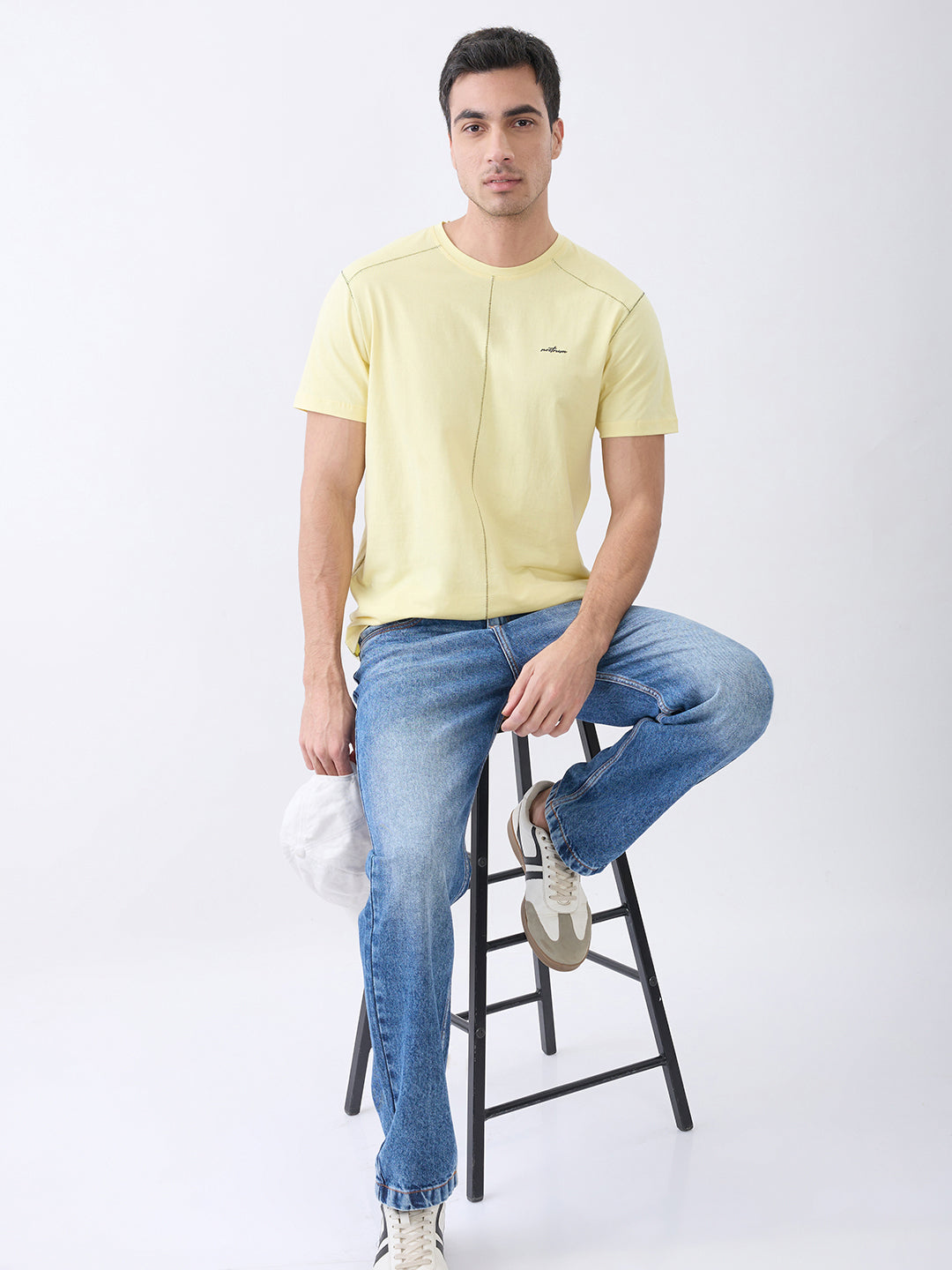 Galactic Solid Crew Neck T-Shirt