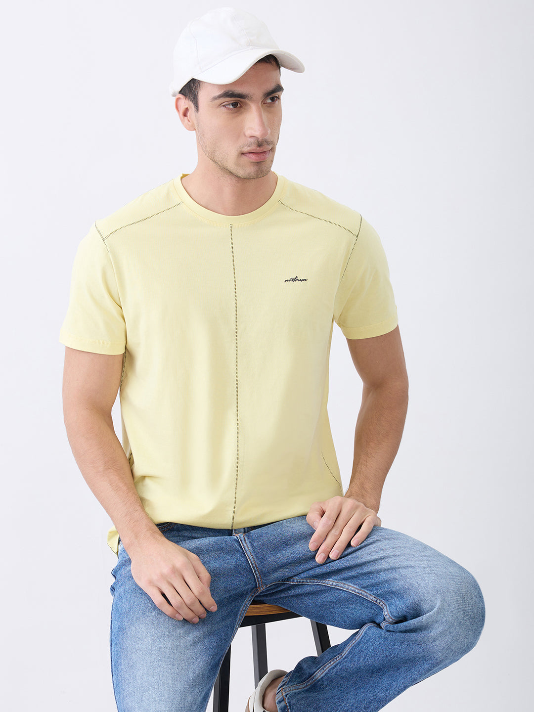 Galactic Solid Crew Neck T-Shirt